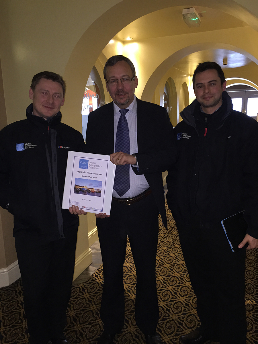 Water Compliance Solutions at Gomersal Park Hotel